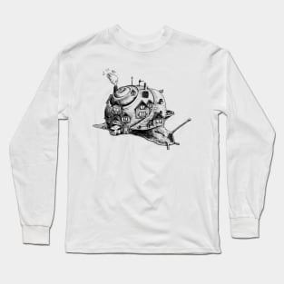 Snail Home Long Sleeve T-Shirt